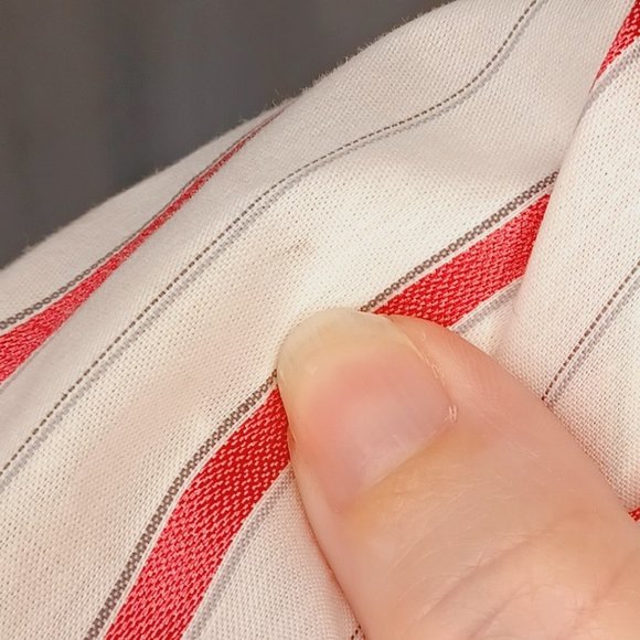 Cato Carolina Colours White And Pink Striped Top Size 14/16W NWT - Picture 4 of 5